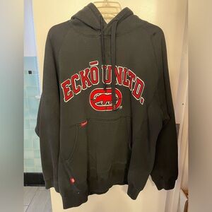 Ecko Unlimited Black Hoodie for Men Size Large